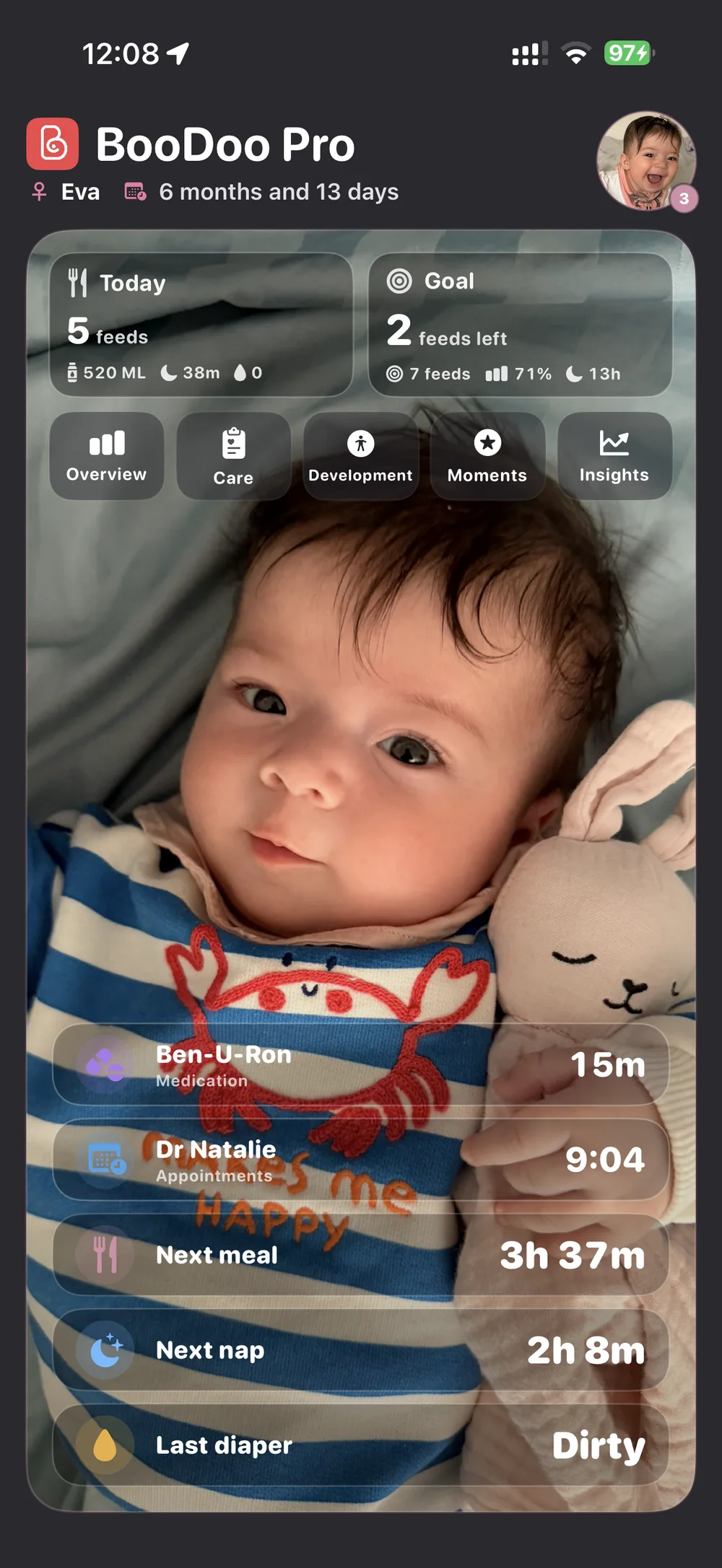 BooDoo’s baby experience